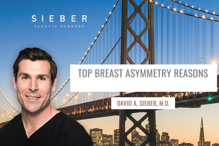 What causes breast asymmetry?